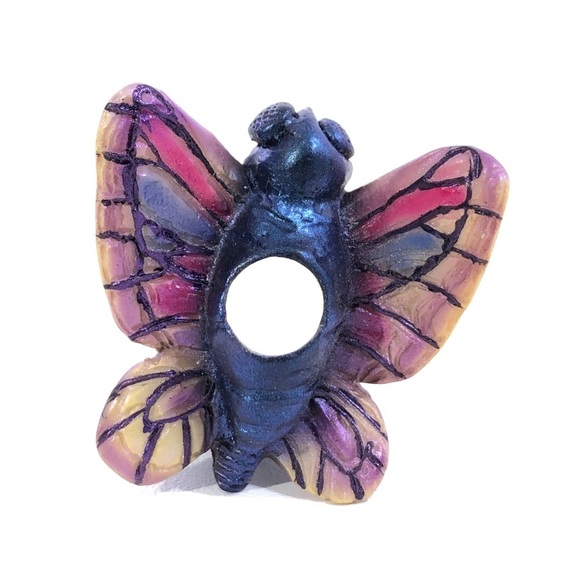 Butt Headz No More Smoldering Ashtrays Cigarette Extinguisher Snuffer Butterfly - Picture 4 of 9